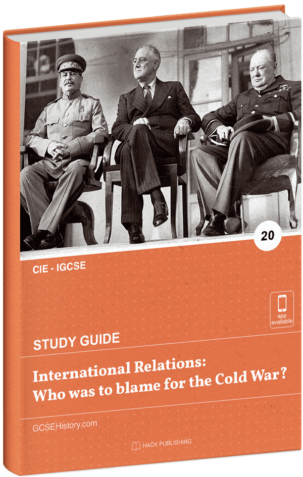 Cover of the book International Relations: Who Was to Blame for the Cold War?